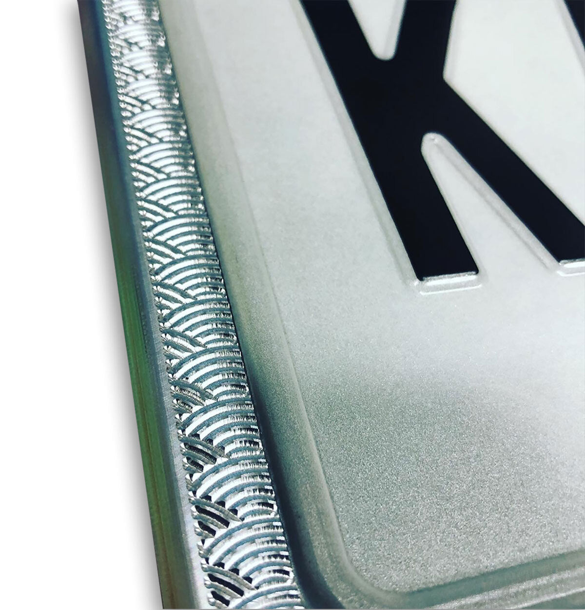 BILLET CNC LICENSE PLATE FRAME SET