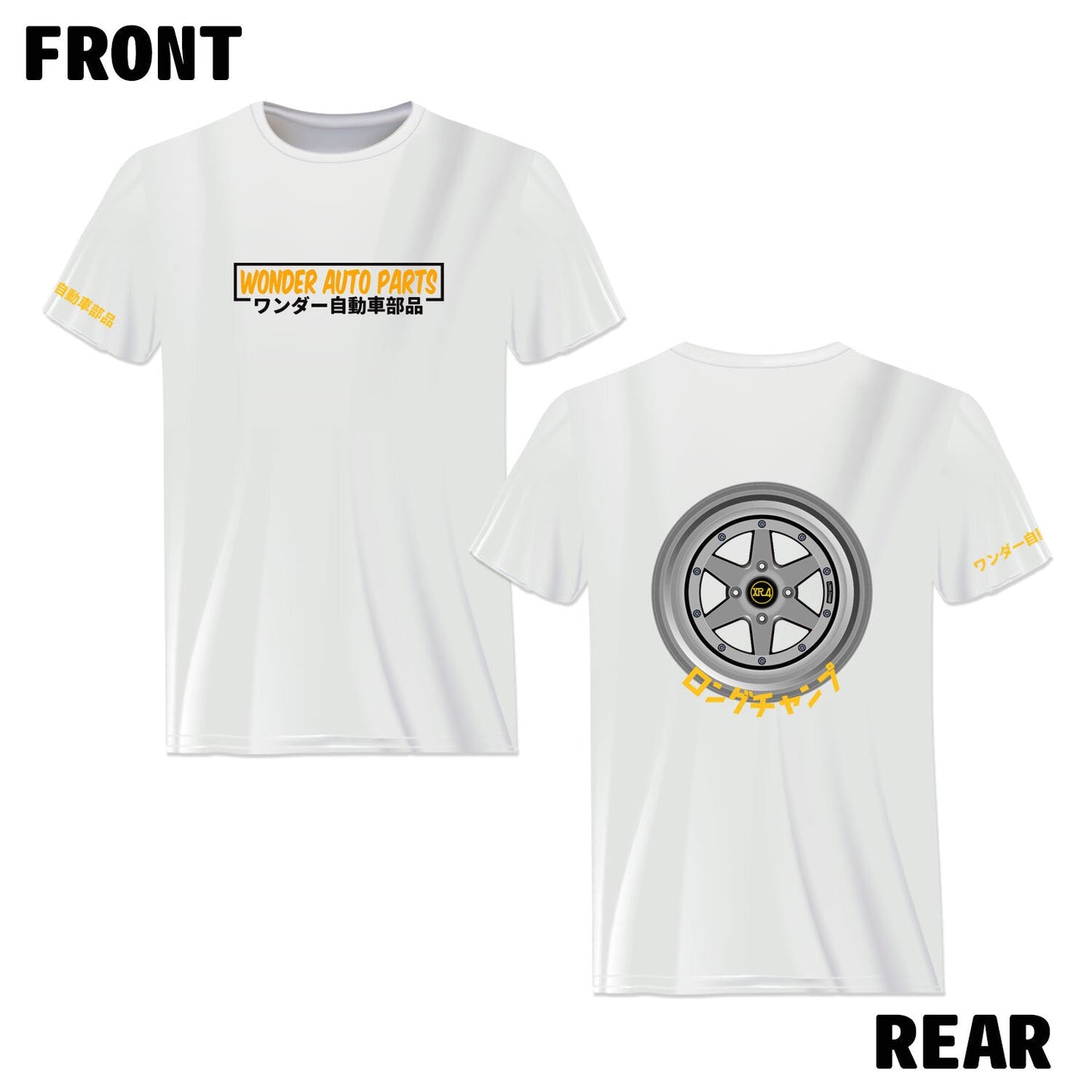 WONDER AUTO PARTS WHEEL T-SHIRT : SSR XR4 LONG CHAMP
