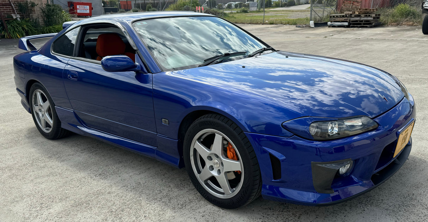 AERO BAR FRONT DUCT SET : NISSAN SILVIA S15 (CARBON FIBRE)