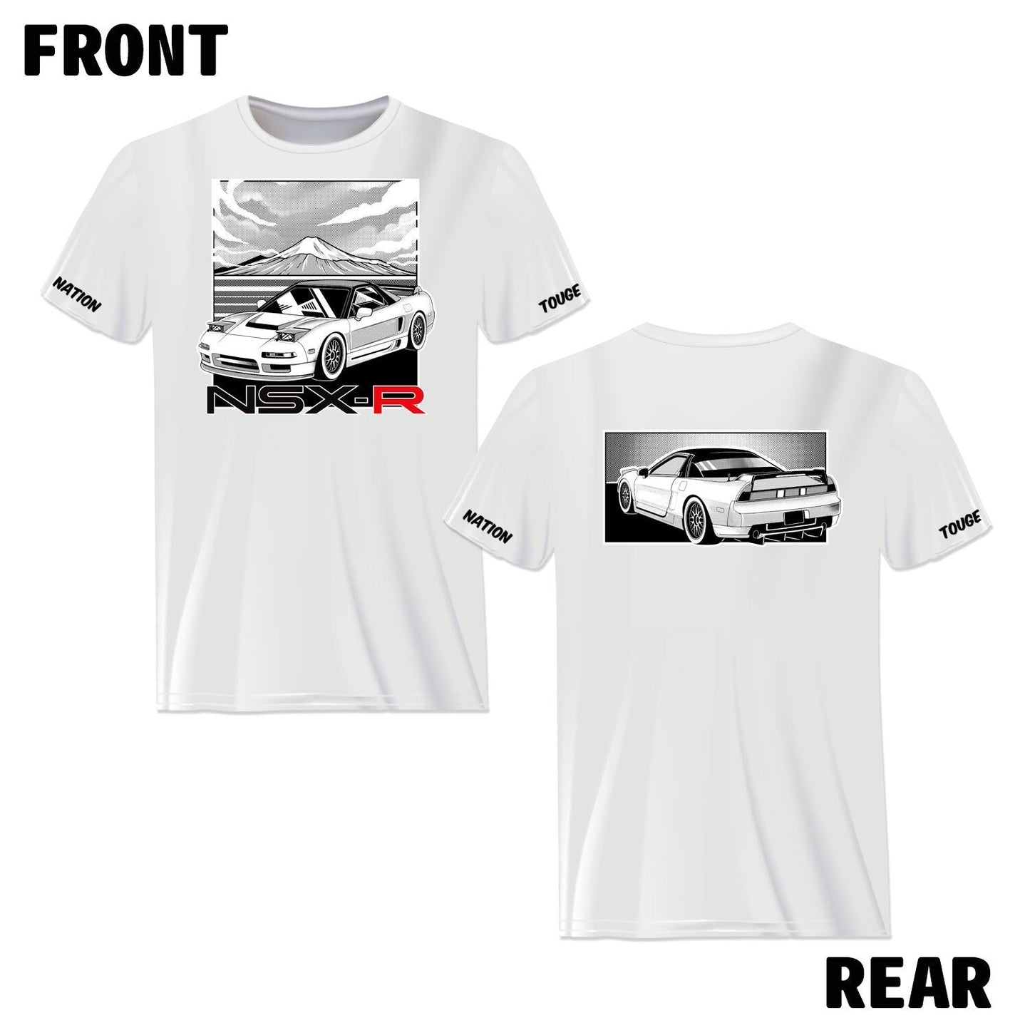 TRIBUTE T-SHIRT : HONDA NSX-R