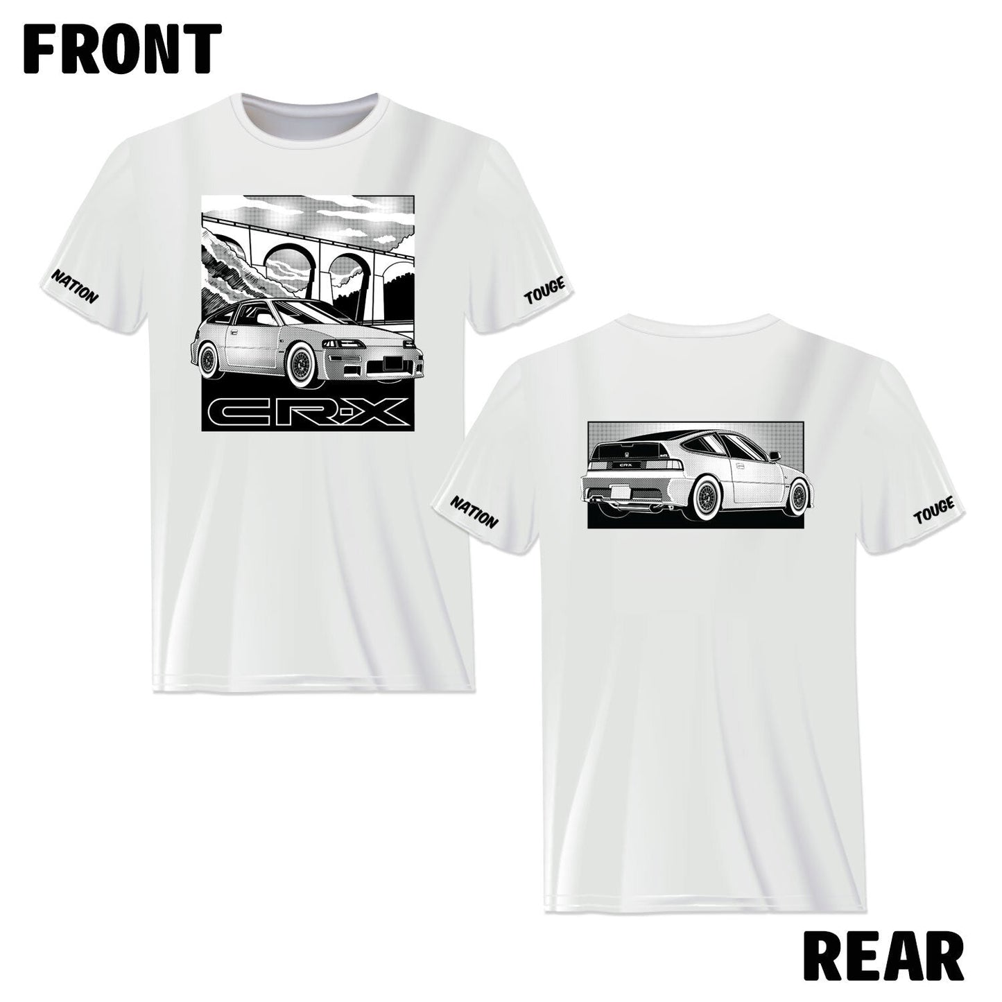 TRIBUTE T-SHIRT : HONDA CR-X