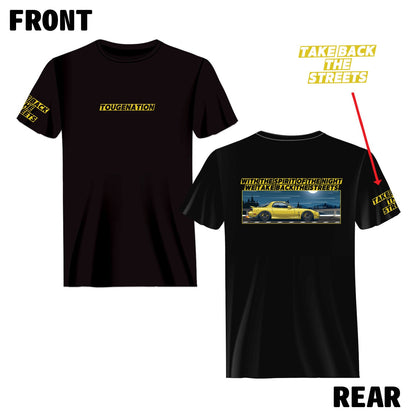 TAKE BACK THE STREETS SERIES T-SHIRT : MAZDA RX-7 FD3S