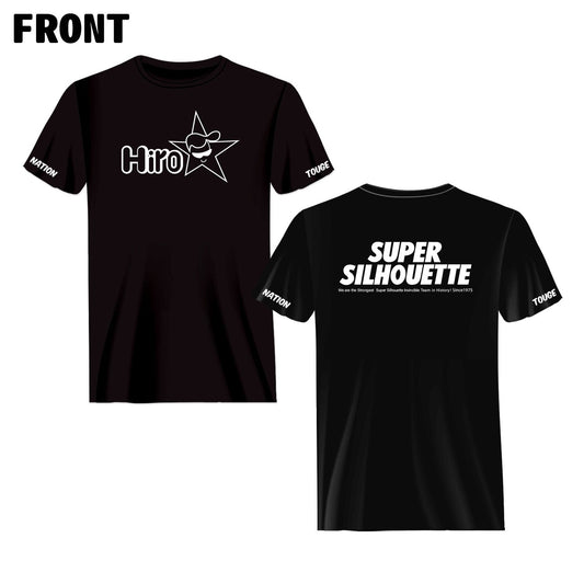 HIRO SUPER SILHOUETTE TRIBUTE T-SHIRT