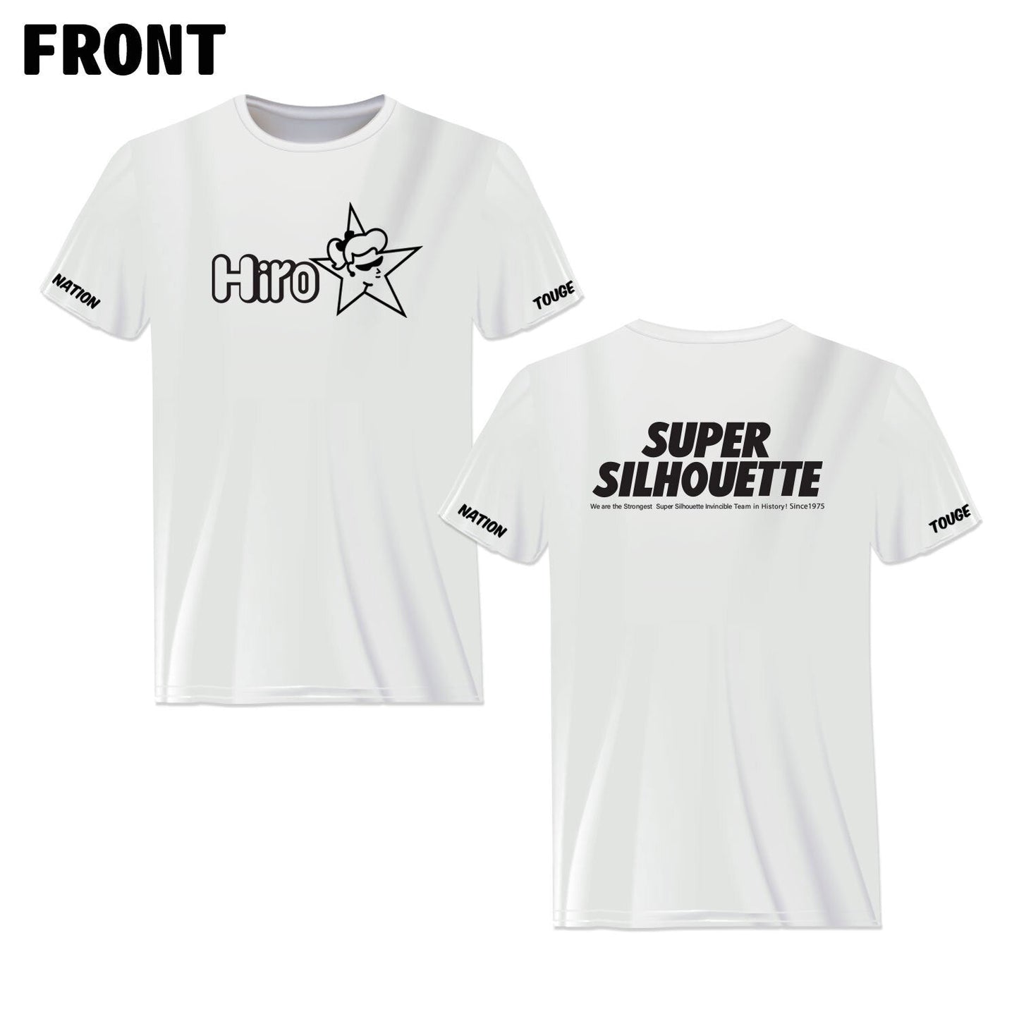 HIRO SUPER SILHOUETTE TRIBUTE T-SHIRT (JOSEI EDITION)